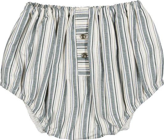Bloomer CHAILLOT - forest green stripes [Maison Marelle] (26SS)