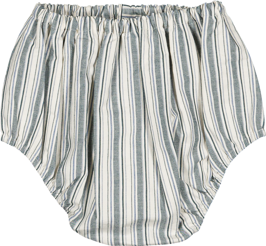 Bloomer CHAILLOT - forest green stripes [Maison Marelle] (26SS)