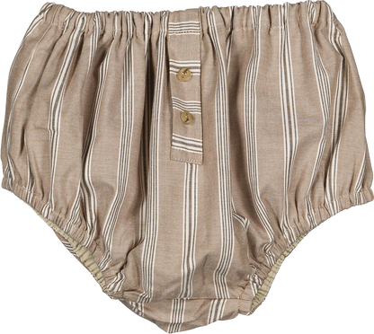 Bloomer CHAILLOT - dark beige stripes [Maison Marelle] (26SS)