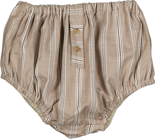 Bloomer CHAILLOT - dark beige stripes [Maison Marelle] (26SS)