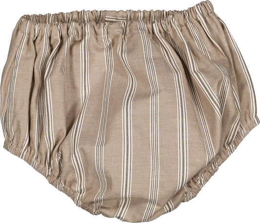 Bloomer CHAILLOT - dark beige stripes [Maison Marelle] (26SS)