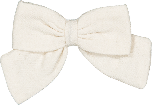 HALLES - cream chevron [Maison Marelle] (26SS)