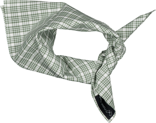 Scarf VENDOME - Sage Green Tiles [Maison Marelle] (26SS)