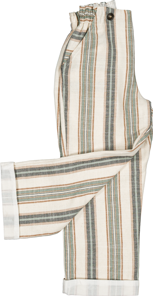 Pants LEBON - velvet brown [Maison Marelle] (26SS)