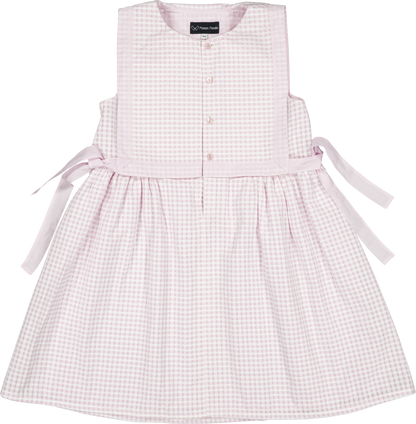 Dress JAURES - pink gingham [Maison Marelle] (26SS)