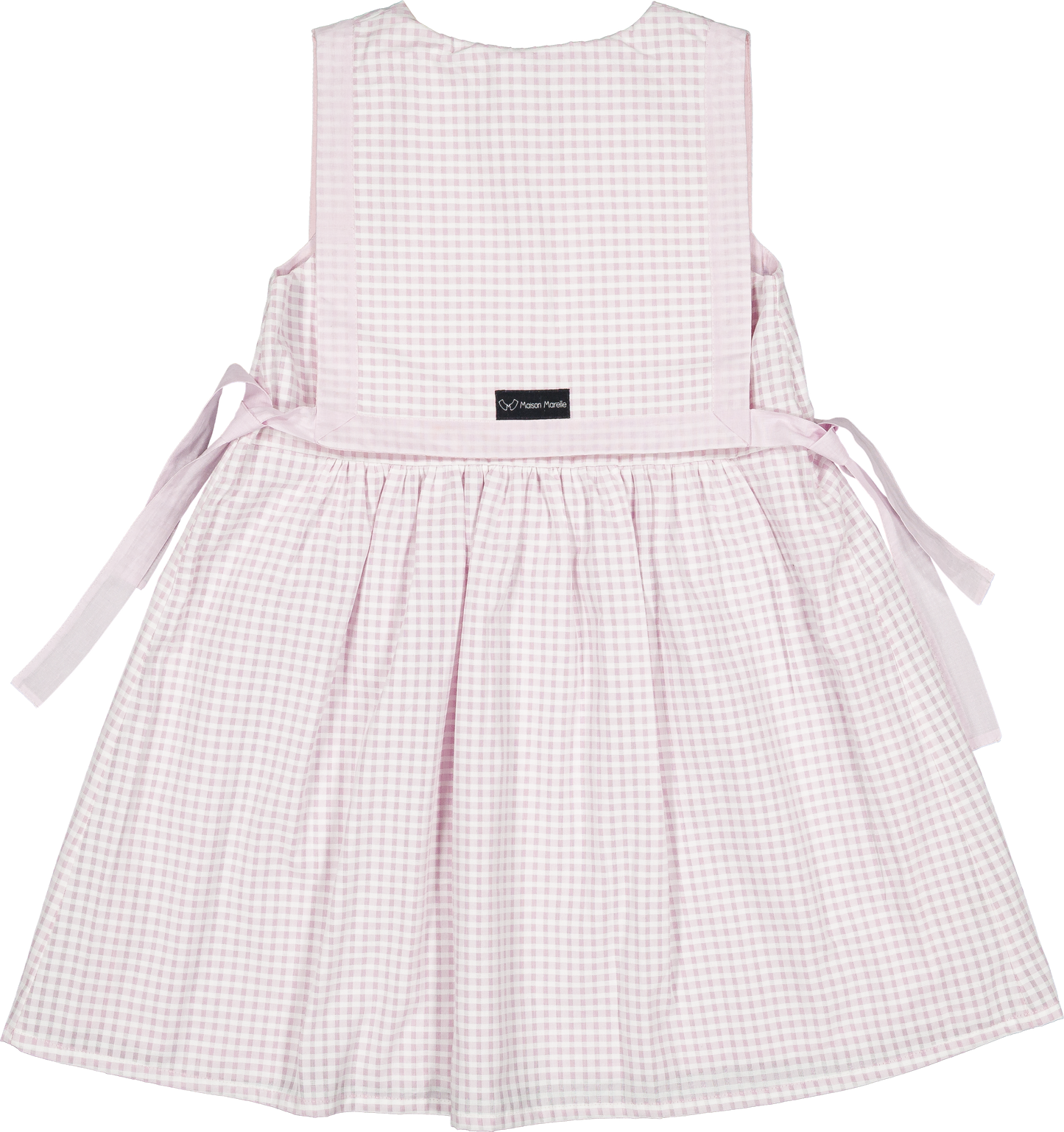 Dress JAURES - pink gingham [Maison Marelle] (26SS)