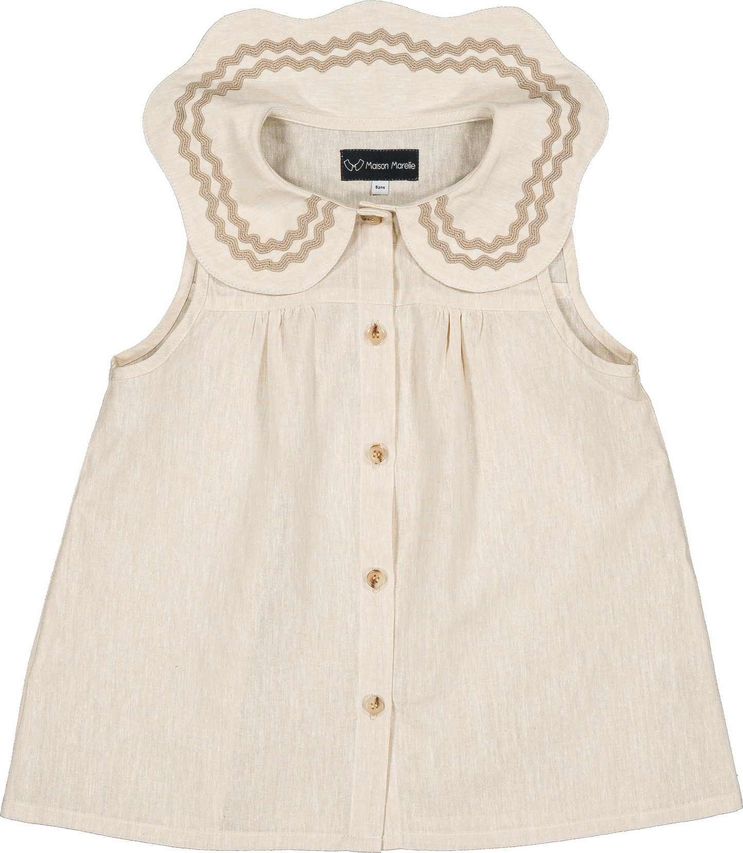 Shirt PASSY - beige [Maison Marelle] (26SS)