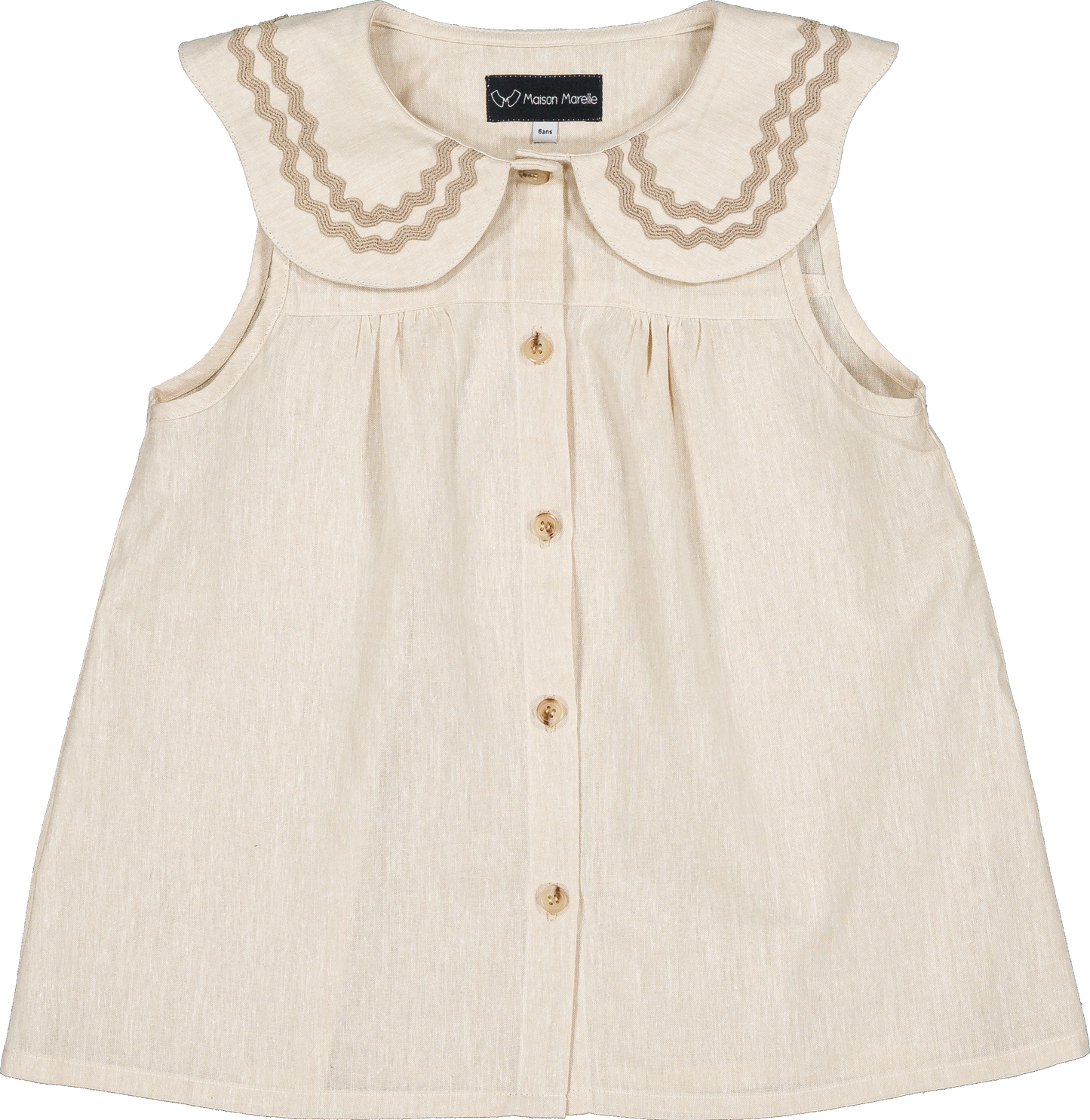 Shirt PASSY - beige [Maison Marelle] (26SS)