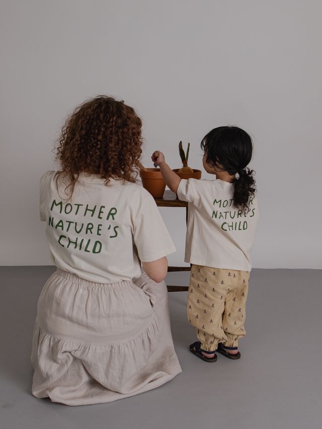 Mother Nature's Child Boxy T-Shirt [organic zoo] (26SS)