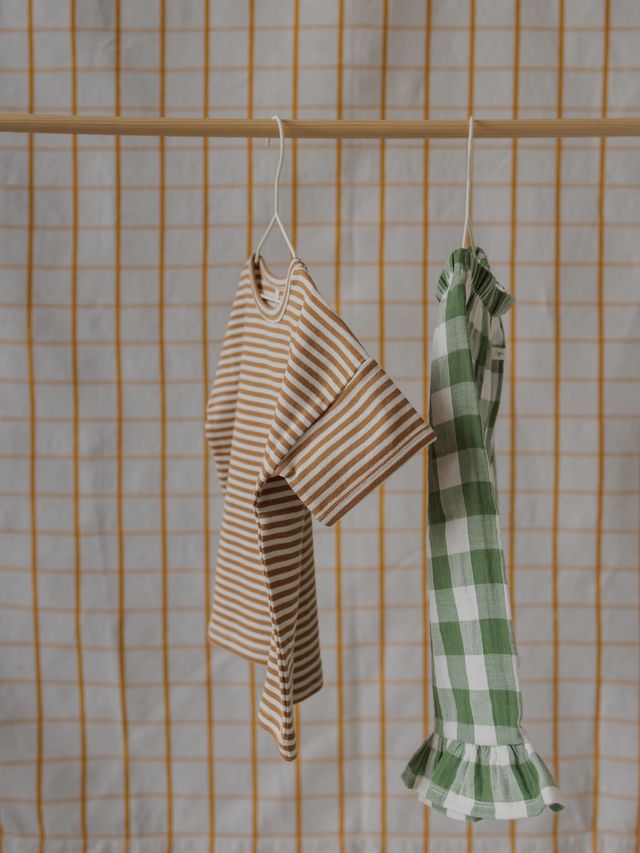 Dill Gingham Frill Culottes [organic zoo] (26SS)