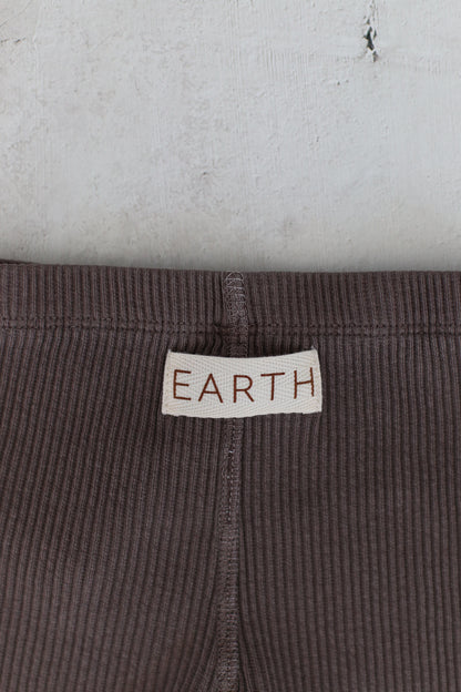 Biker Shorts - Brown [EARTH THE ARCHIVE]