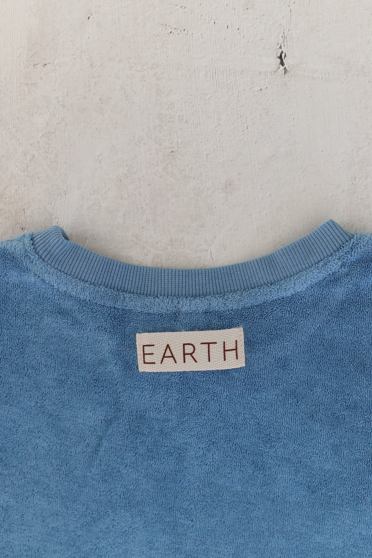 Cropped Sweat - Blue [EARTH THE ARCHIVE]