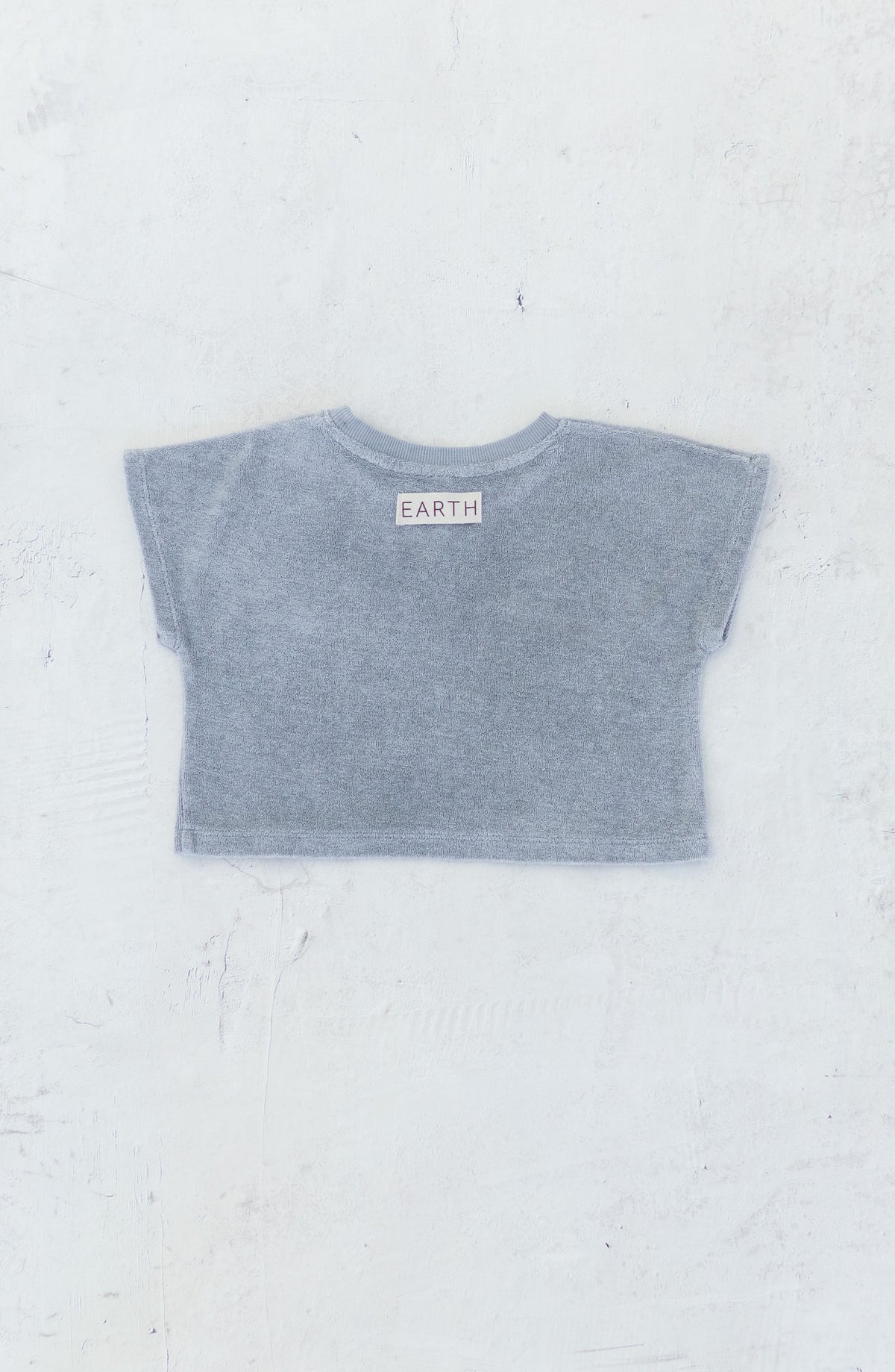 Cropped Sweat - Charcoal [EARTH THE ARCHIVE]