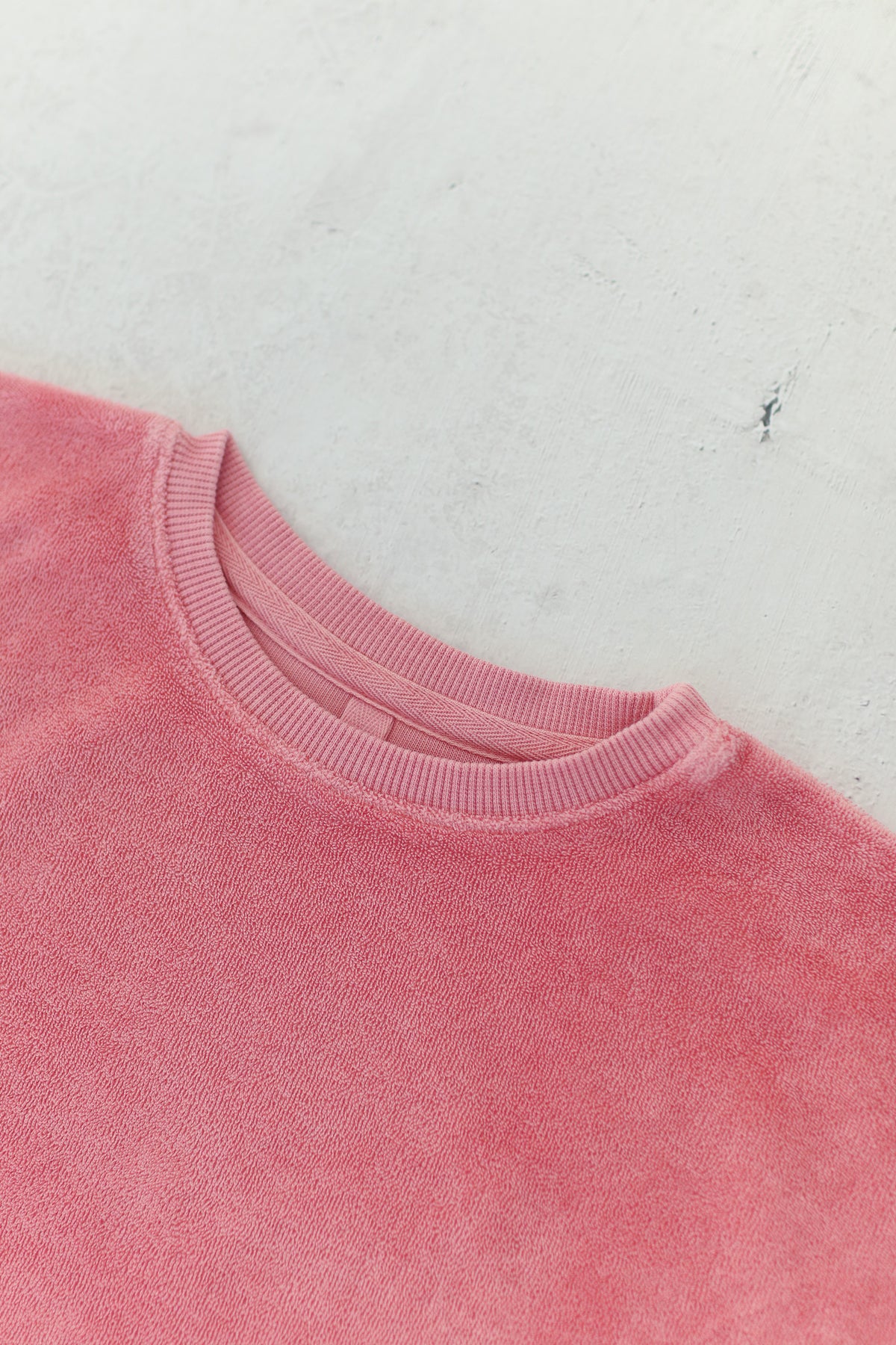 Cropped Sweat - Pink [EARTH THE ARCHIVE]