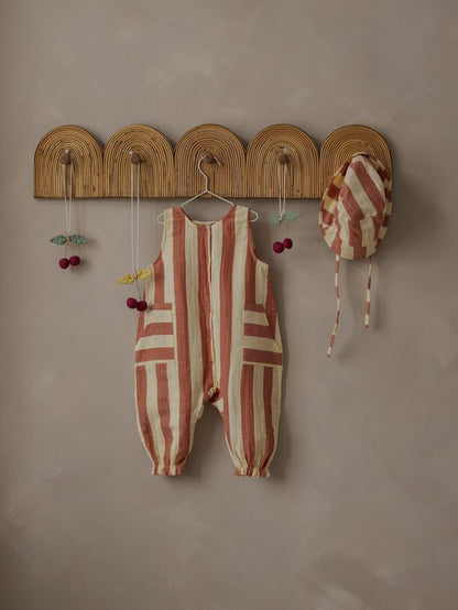 Tomato Stripes Jumpsuit [organic zoo] (26SS)