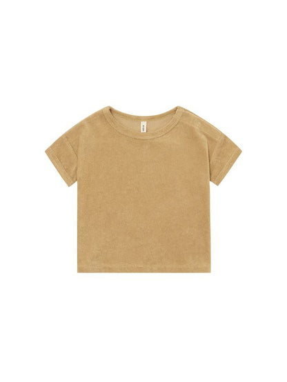 Wheat Terry Boxy T-Shirt [organic zoo] (26SS)