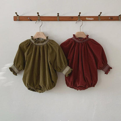 Corduroy Smock Suit [monbebe]（2026Winter） 1