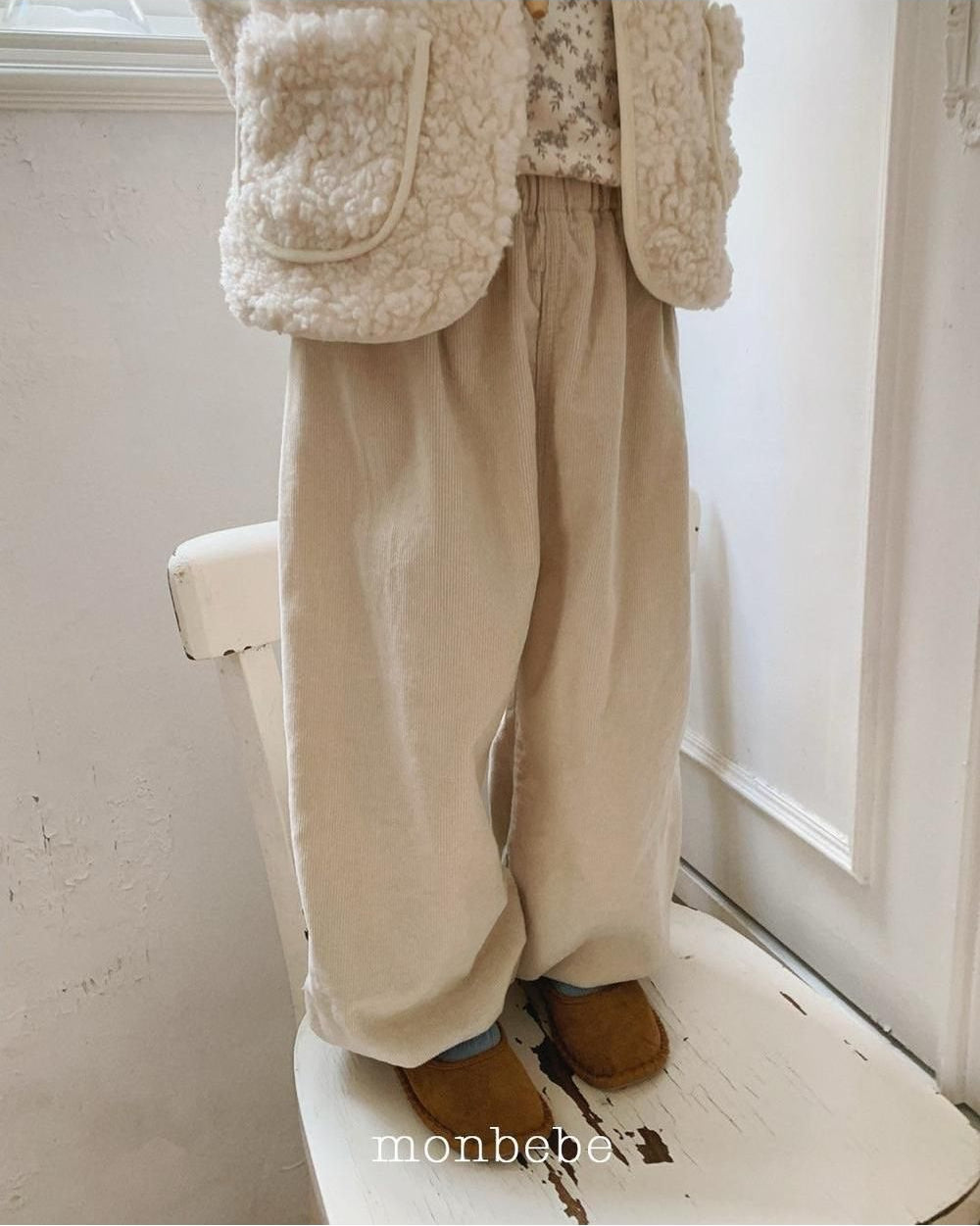 Corduroy Jogger Pants [monbebe]（2026Winter） 6