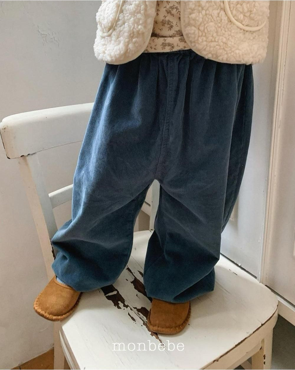 Corduroy Jogger Pants [monbebe]（2026Winter） 9