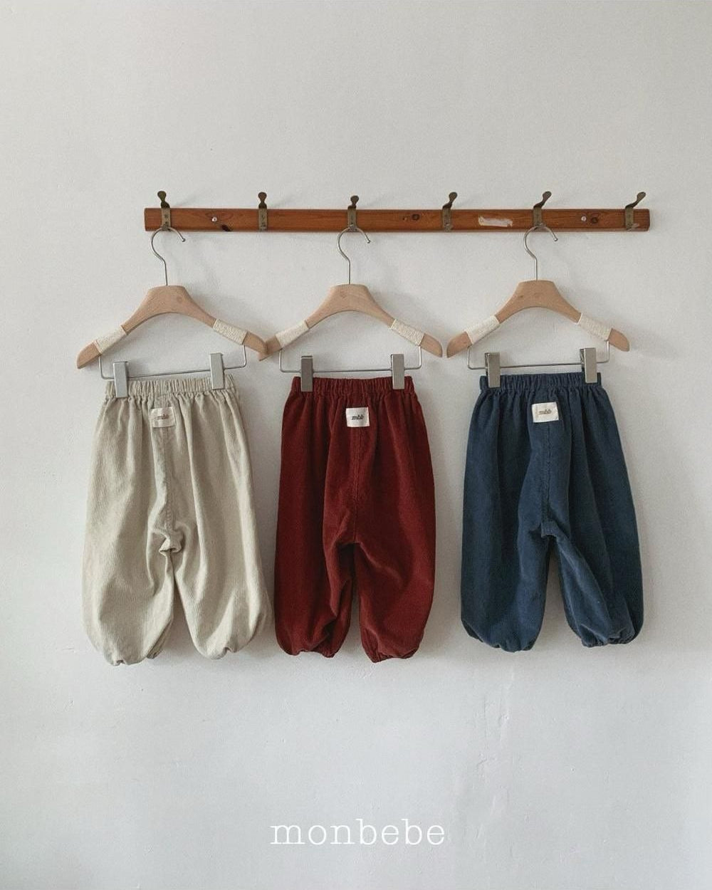 Corduroy Jogger Pants [monbebe]（2026Winter） 11