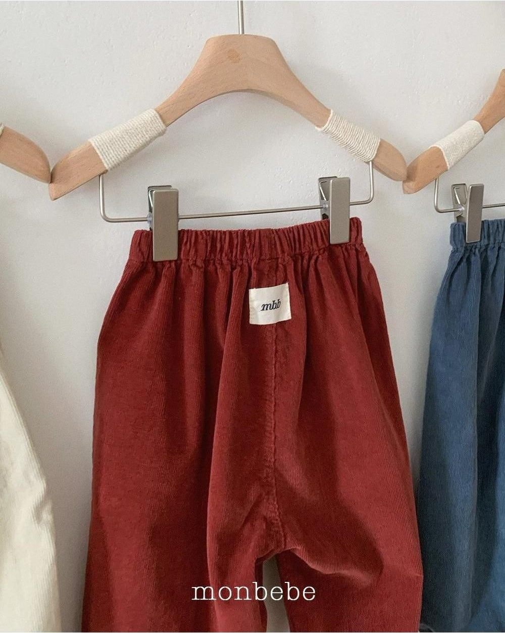 Corduroy Jogger Pants [monbebe]（2026Winter） 12