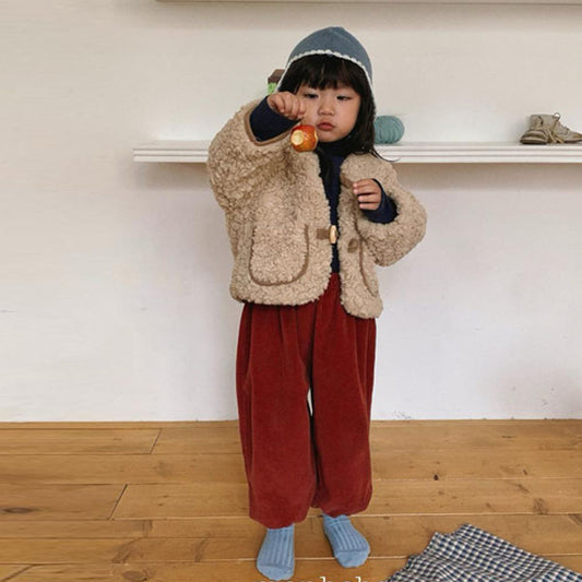 Corduroy Jogger Pants [monbebe]（2026Winter） 2