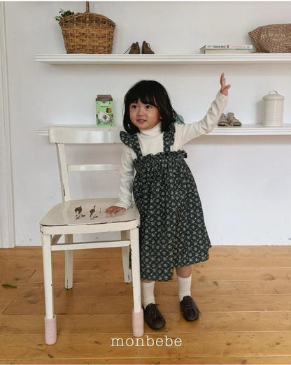 Corduroy Frill Dress [monbebe]（2026Winter） 4