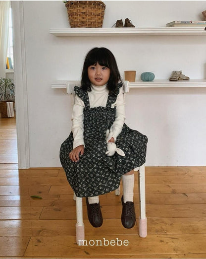 Corduroy Frill Dress [monbebe]（2026Winter） 14