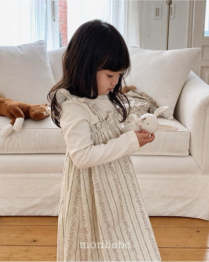 Corduroy Frill Dress [monbebe]（2026Winter） 20