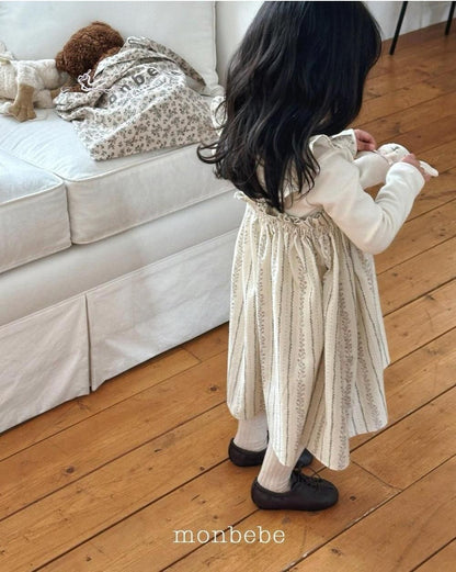 Corduroy Frill Dress [monbebe]（2026Winter） 22