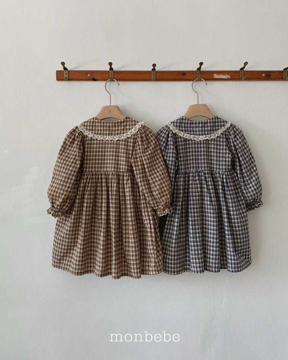 Lala Check Dress [monbebe]（2026Winter） 6