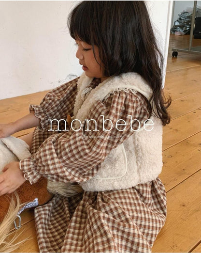 Lala Check Dress [monbebe]（2026Winter） 14