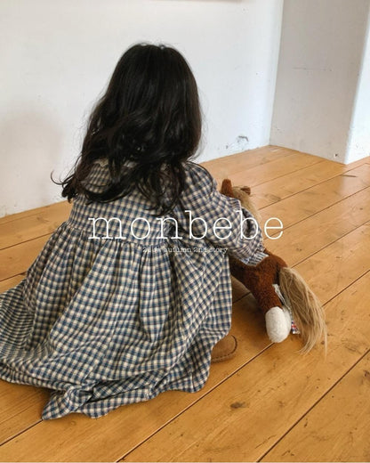 Lala Check Dress [monbebe]（2026Winter） 15