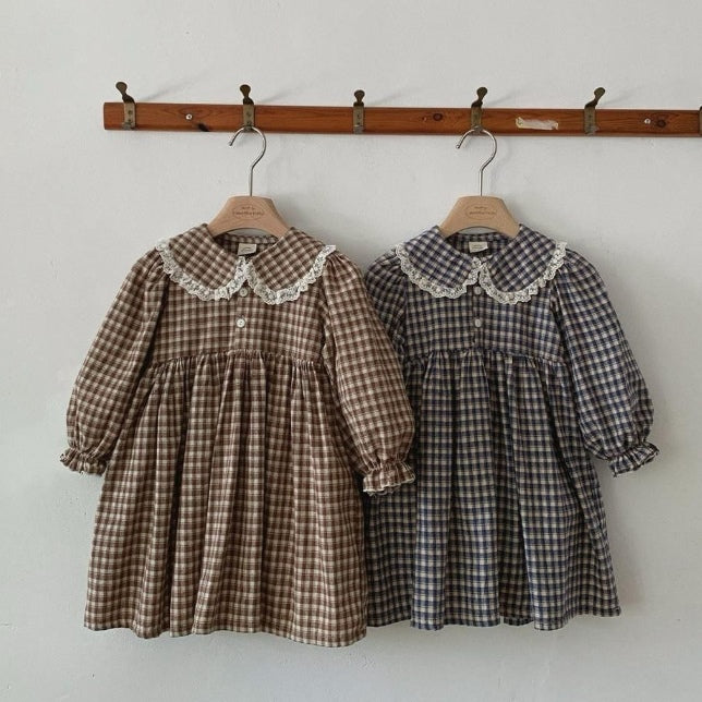 Lala Check Dress [monbebe]（2026Winter） 2