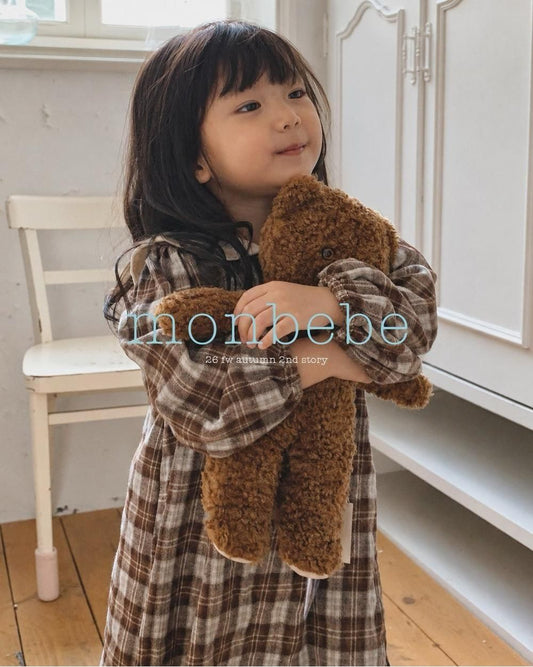 Lovey Check Dress [monbebe]（2026Winter） 2