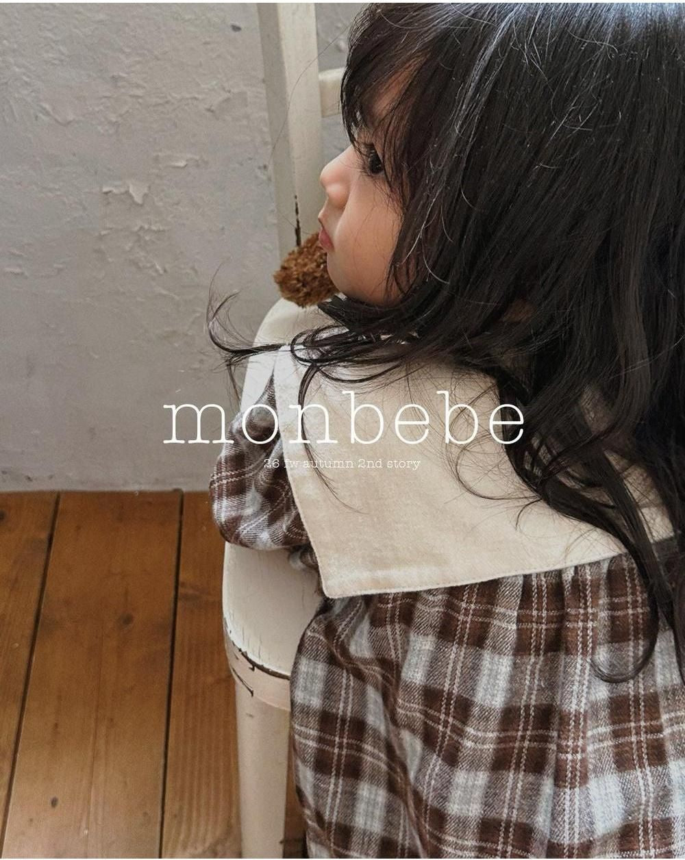 Lovey Check Dress [monbebe]（2026Winter） 5