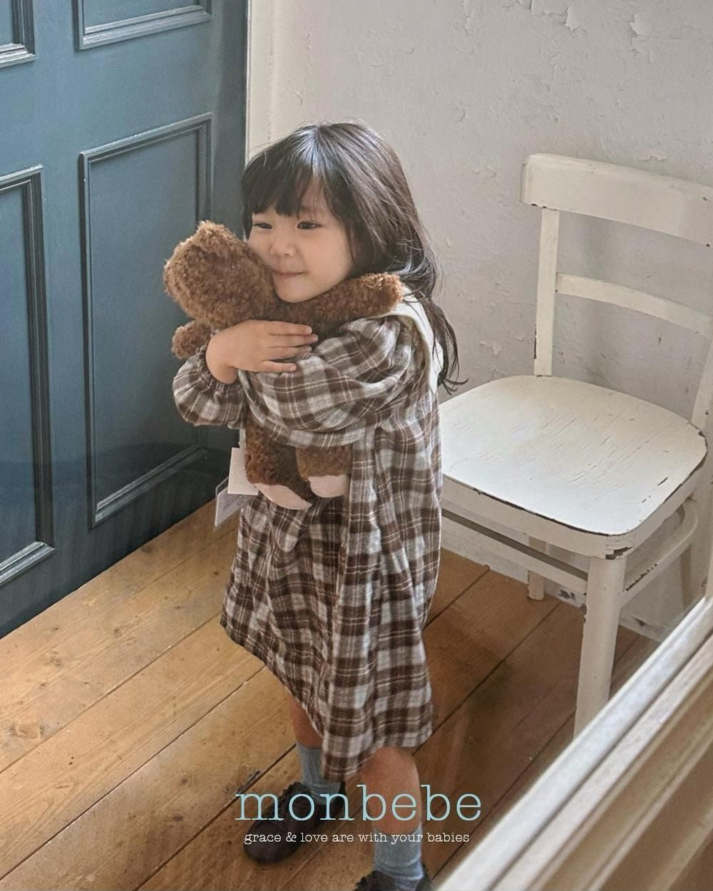 Lovey Check Dress [monbebe]（2026Winter） 10