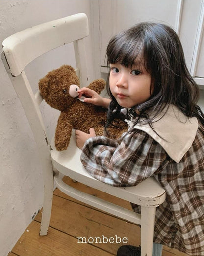 Lovey Check Dress [monbebe]（2026Winter） 16
