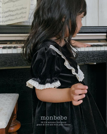 Anna Velvet Dress [monbebe]（2026Winter） 10