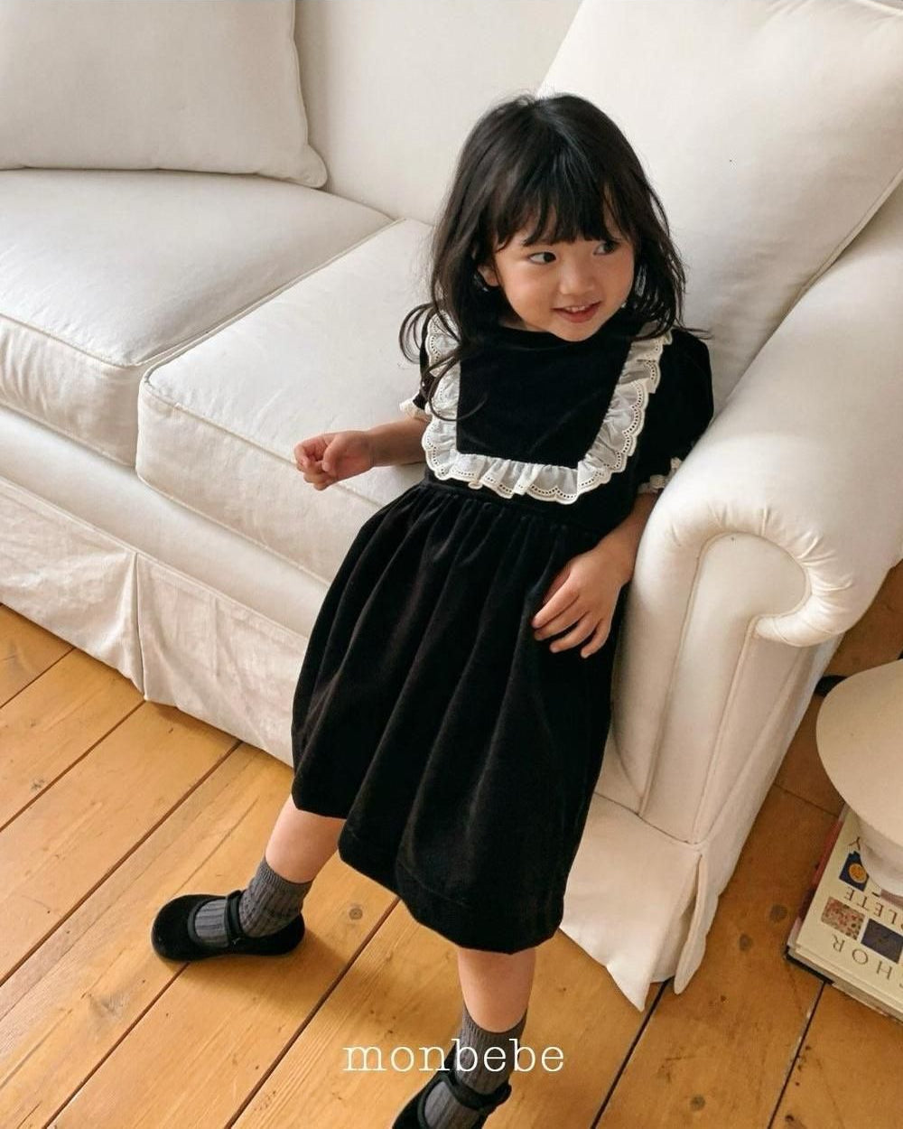 Anna Velvet Dress [monbebe]（2026Winter） 17