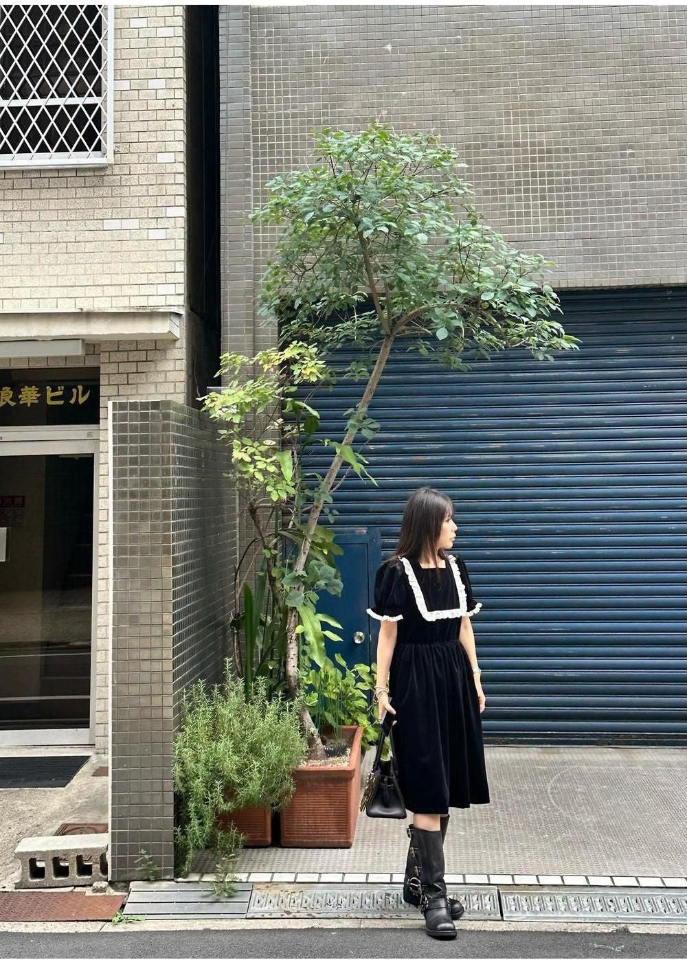 Anna Velvet Dress (Mom) [monbebe]（2026Winter） 9
