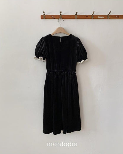 Anna Velvet Dress (Mom) [monbebe]（2026Winter） 13