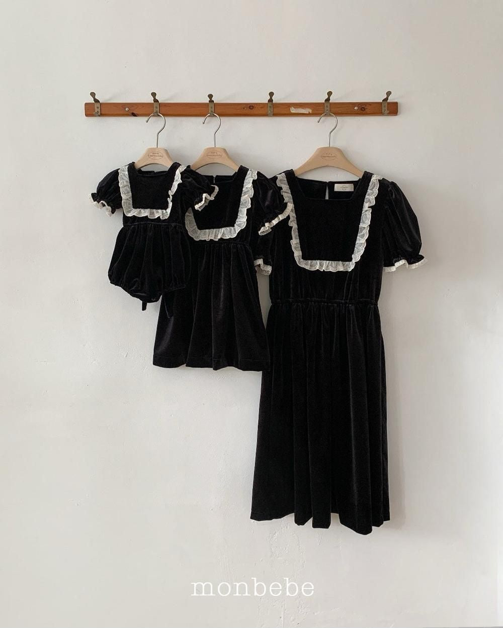 Anna Velvet Dress (Mom) [monbebe]（2026Winter） 15