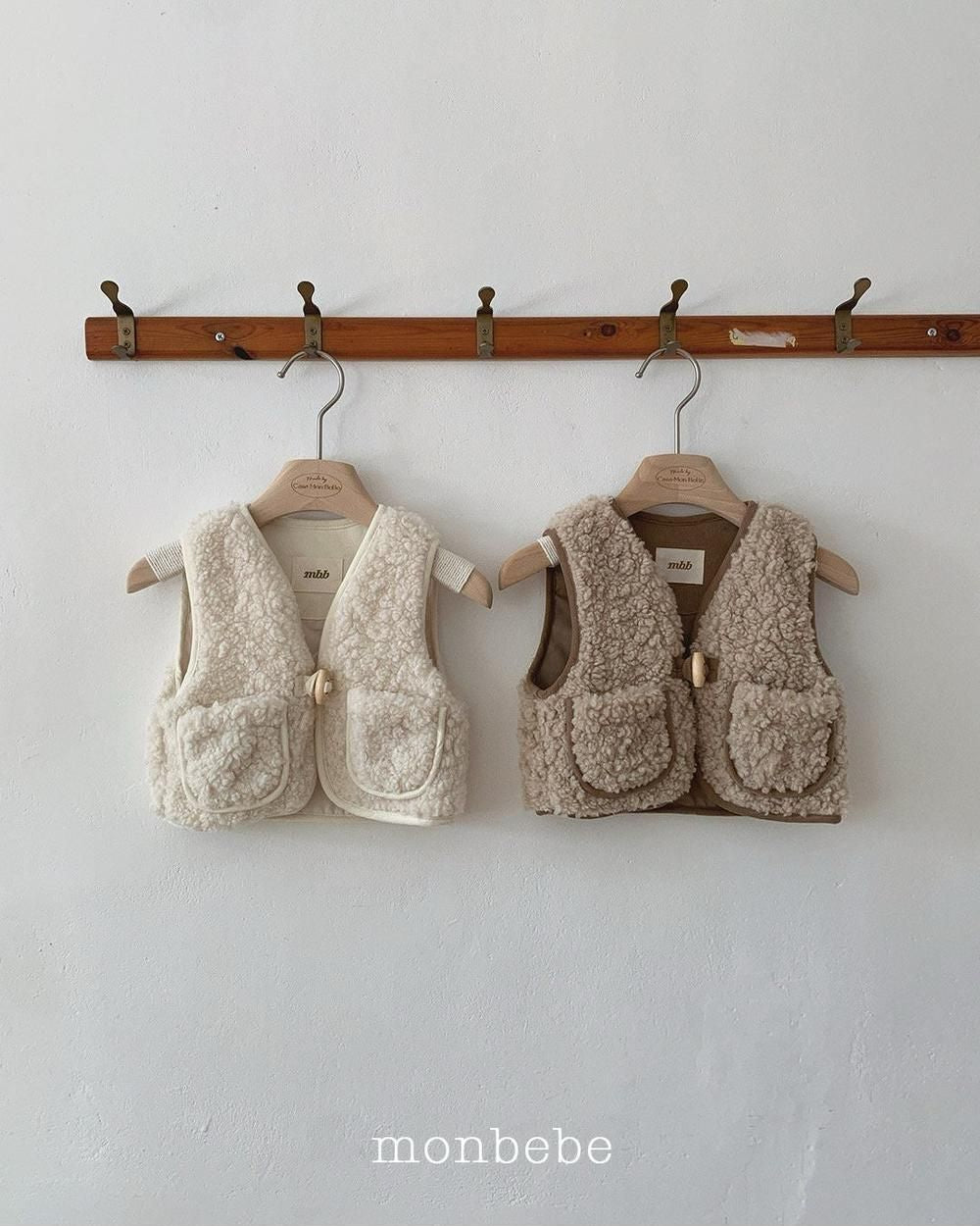 Shearling Vest [monbebe]（2026Winter） 3