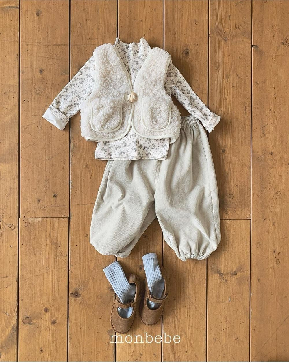 Shearling Vest [monbebe]（2026Winter） 7