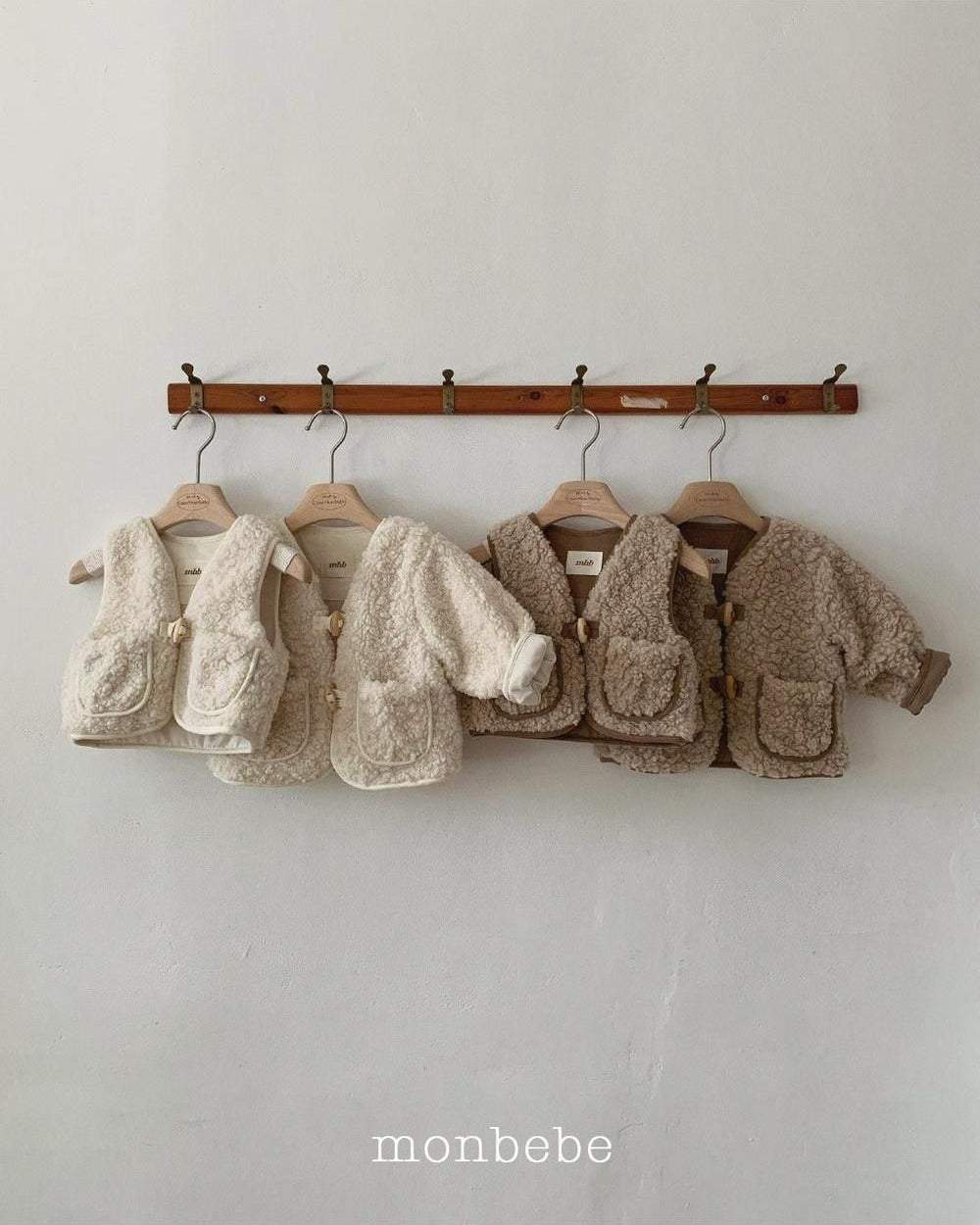 Shearling Vest [monbebe]（2026Winter） 8