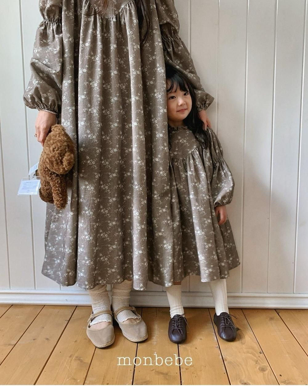 Autumn Flower Dress (Mom) [monbebe]（2026Winter） 3