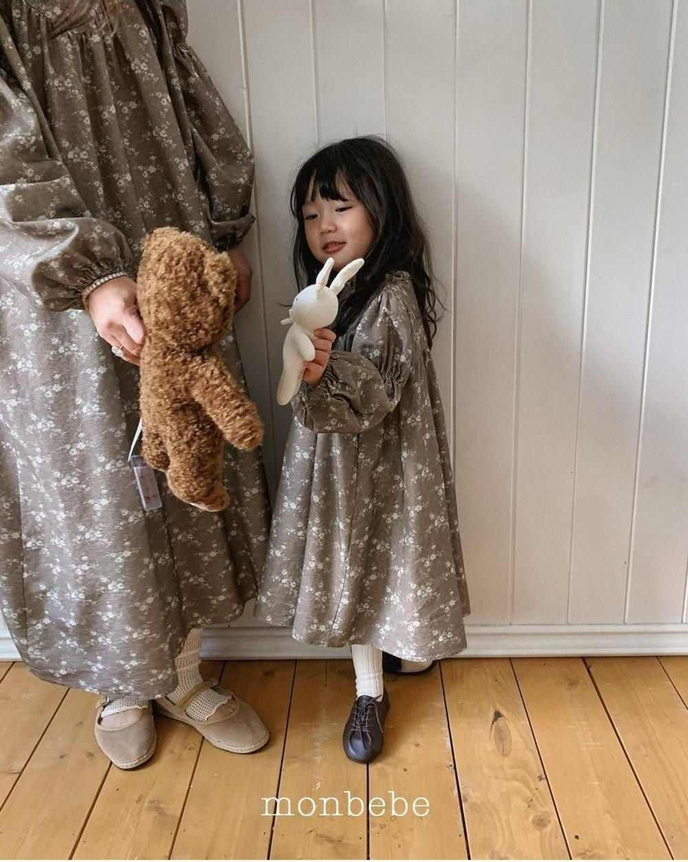 Autumn Flower Dress (Mom) [monbebe]（2026Winter） 9