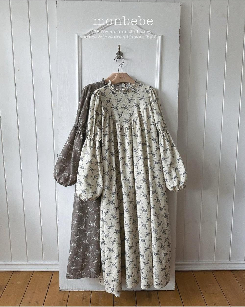 Autumn Flower Dress (Mom) [monbebe]（2026Winter） 10