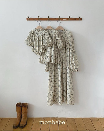 Autumn Flower Dress (Mom) [monbebe]（2026Winter） 13